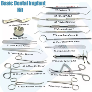 Kit de elevación de membrana sinusal de primera calidad, herramientas quirúrgicas dentales para implantes, Kit avanzado de elevación sinusal, herramientas para implantes - Product Image 2