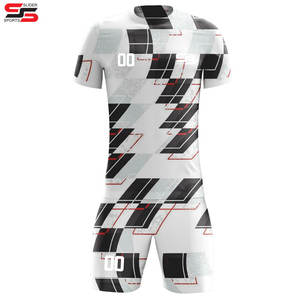 ชุดฟุตบอลผู้ชายชุดยูนิฟอร์มฟุตบอลผ้าโพลีเอสเตอร์100% ชุดกีฬา - Product Image 6