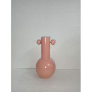 Vases décoratifs de haute qualité en forme de boule ronde rose créative en gros, finition mate, pour les événements, le bureau, la décoration de la maison - Product Image 4