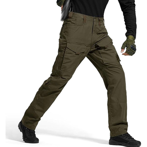 ผ้าดูปองท์เอวสูงแบบลำลองมีซิปสีเขียวเข้มมีกระเป๋าซักด้วยมืออุณหภูมิต่ำแนะนำให้เดินป่า - Product Image 3