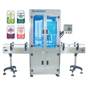 LPE Levapck automatic beer can seamer/ beverage aluminum can sealing machine OEM/ODM available