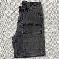 Prix de gros avec faible MOQ – Meilleurs shorts en jean pour hommes, couleur unie, séchage rapide, respirants, décontractés, sportifs, disponibles