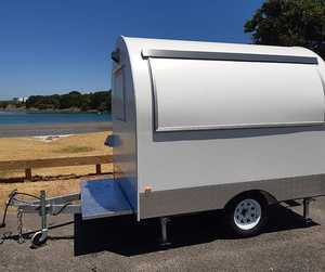 Remolque de Comida de Segunda Mano, Camiones de Comida Usados, Carrito de Restaurante de Lujo, Freidora, Camión Móvil para Venta de Hot Dogs - Product Image 6