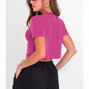 Top corto de algodón de buena calidad a la moda para mujer, Top corto de verano, Tops cortos de algodón de alta calidad para mujer, camiseta sin mangas - Product Image 6