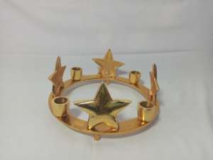 Ensemble de deux bougeoirs de Noël en gros avec base pour la décoration de la maison et des hôtels - Product Image 4