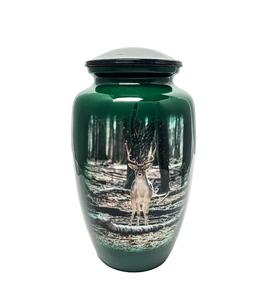 Deer in Woods Aluminum Urns for Human Ashes Adult Female & Male Cremation Urns for <b>Mom</b> and Dad Funeral Urn Custom Size - Product Image 6