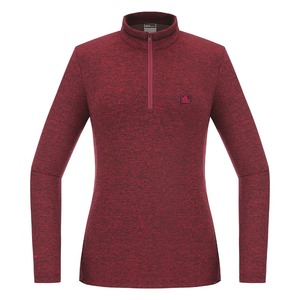 [Redface Headquarters] T-shirt slim à fermeture éclair Perfect Melange pour femme REWFTSW22052 - Product Image 1