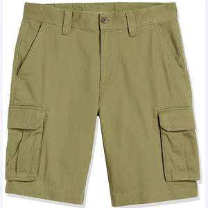 Custom Men Denim <b>Shorts</b> in <b>Chino</b> Cotton Fabric with Multi-Pocket Functionality and Belted <b>Waist</b> Cargo <b>Shorts</b> for Men - Product Image 4