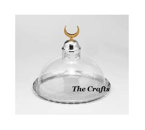 Ensemble de plateaux de service en acrylique et fer, design attrayant et nouveau, trois plateaux de qualité supérieure, logo personnalisable pour restaurant, hôtel - Product Image 3