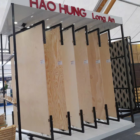 High Quality 9mm Birch Plywood 1220mmx2440mm Wood Grain Finish High-grade E0/E1 Glue Melamine Finish Rubber Core Furniture 4x8"