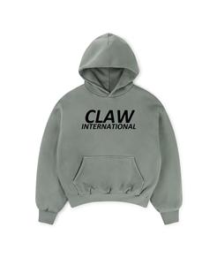 เสื้อฮู้ดดี้สตรีทแวร์ หนัก 450 GSM ทรงหลวม ไหล่ตก ตัดสั้น ซิปคู่ ปิดหน้าเต็มตัว ไซส์ใหญ่ ผ้าฟลีซคอตตอน 100% สำหรับผู้ชาย - Product Image 2