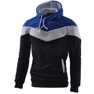 Hot Sale Customized Embroidered Logo Lined Eco-Friendly Pullover Sweatshirts Fashionable Plus Size Casual Solid Pattern Men's - Product Image 4