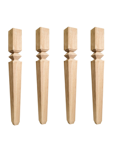 Elegante gabinete de cocina de madera maciza, columna de poste de isla, patas de madera decorativas para mesas de Isla de cocina, patas de poste - Product Image 4