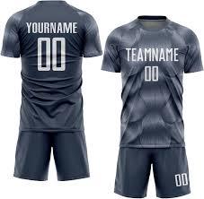 Maillot de football sur mesure à prix de gros, design personnalisé, impression numérique, 100% polyester, uniforme de football unisexe imprimé - Product Image 2