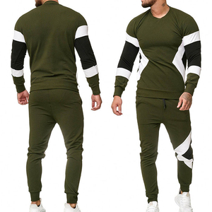 Conjunto Deportivo Masculino Elegante y Ajustado con Diseño en Contraste, Nuevo Conjunto Informal, Diseño Perfecto, Tendencia 2025 - Product Image 3