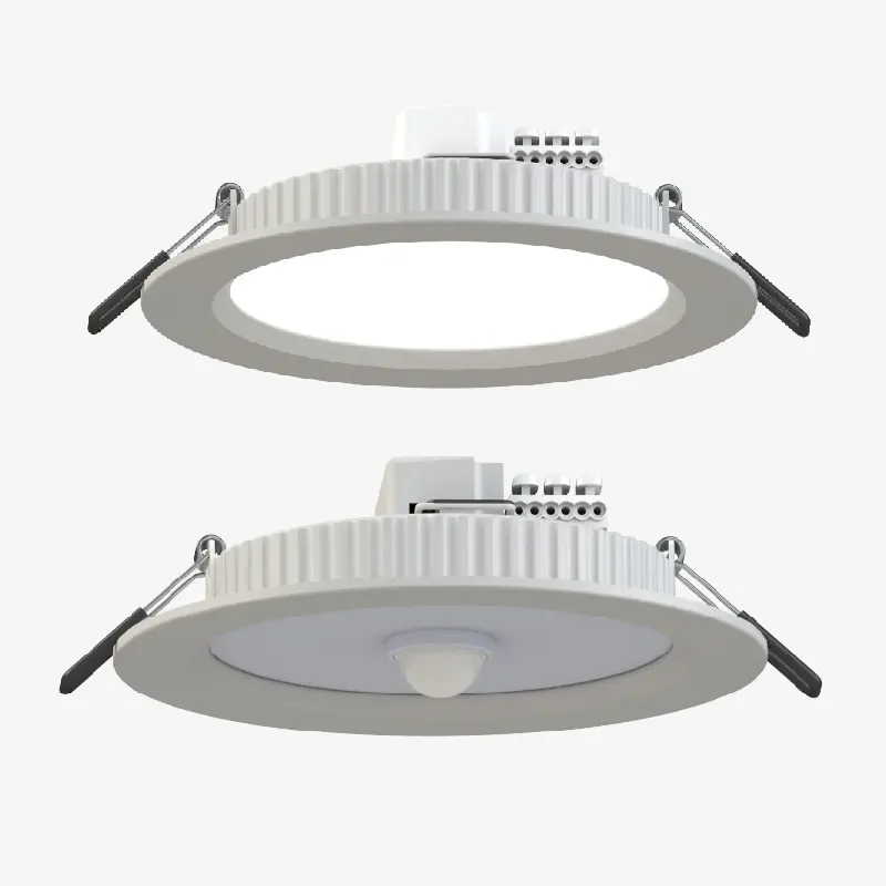 مصباح إضاءة LED نحيف AT05.V4 أسفل السقف بتصميم حديث مستدير مع ميزات إضاءة قابلة للضبط