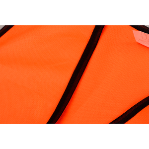 Chaleco DE SEGURIDAD reflectante de construcción con logotipo personalizado OEM, chaqueta, ropa de trabajo, uniforme, bolsillos de Material de poliéster para trabajo de ingeniero - Product Image 4