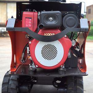 Mini-excavatrice sur chenilles AM 0,8 tonne, pompe hydraulique, puissance de creusement élevée, capacité de la benne de 0,025 m³, moteur Koop 192F 9 kW, garantie 1 an - Product Image 5