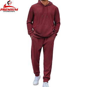 Survêtement personnalisé à bas prix pour hommes Ensemble de survêtement de jogging deux pièces Ensemble de survêtement de style dernier cri - Product Image 6