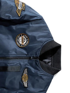 Veste universitaire unisexe au meilleur prix, logo personnalisé, taille plus, toile imperméable, capuche, style streetwear, fabrication sur mesure, prix bas - Product Image 5