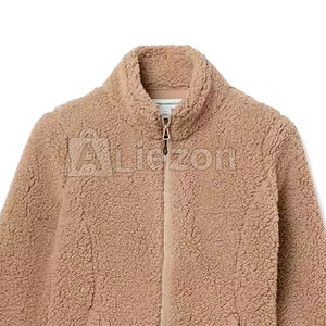 แจ็กเก็ตขนแกะสำหรับผู้ใหญ่สำหรับผู้หญิงเสื้อผ้าให้ความอบอุ่นสำหรับฤดูหนาวทำจากโรงงาน - Product Image 5