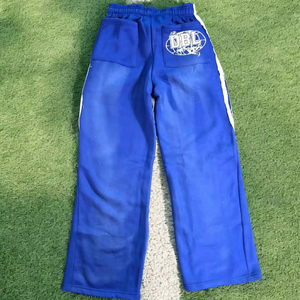 Chándal de invierno para hombre, ropa cómoda de algodón suave para exteriores, patrón sólido, logotipo transpirable, conjunto de chándal apilado con estampado - Product Image 5