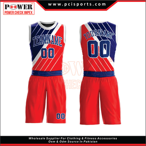 Design personnalisé, vêtements de sport respirants, ensemble de maillots de basket-ball réversibles à sublimation personnalisés, uniforme de basket-ball - Product Image 2