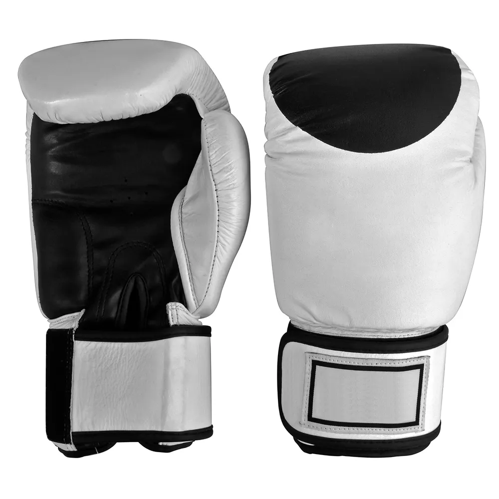 Luvas De Treinamento De Boxe Profissional 12oz 16oz Custom Design Luvas De Boxe De Couro Real