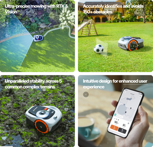 Navimow i105 Wire-Free RTK Vision Smart App <b>Control</b> Automatic grass cutting <b>Robotic</b> Lawn Mower for Garden - Product Image 4