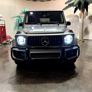 รถยนต์มือสอง Mercedes-Benz AMG G63 SUV ปี 2020 เครื่องยนต์เทอร์โบ เบาะหนัง ภายในสีอ่อน ระบบควบคุมความเร็วอัตโนมัติ ขับเคลื่อนสี่ล้อ พวงมาลัยซ้าย วิ่งมาแล้ว 5,500 ไมล์ ขาย - Product Image 1