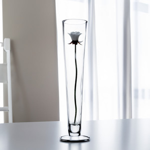 VTV0420 - แจกันทรงทรัมเป็ตแก้วพิลส์เนอร์ - ขนาด 20 นิ้ว - Product Image 6