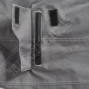 Nuevos pantalones de nieve impermeables Cargo grises de invierno con detalles de puntadas blancas y bolsillos múltiples funcionales - Product Image 5