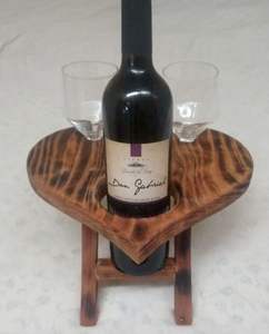 Porte-bouteille en bois fait à la main avec un savoir-faire raffiné et une construction durable pour un usage quotidien - Product Image 5