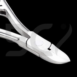 Couleur argent facile à saisir coupe-ongles coupe-ongles à lame incurvée pince podiatrique pour ongles épais outil de soin des pieds efficace - Product Image 4