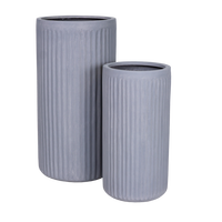 Pots de fleurs durables en ciment et moules en béton pour plantes ornementales de différentes tailles Jardinières solides et durables