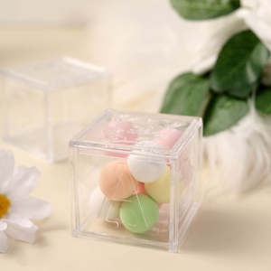 Versatile Rectangle Acrylic Mini Candy Storage Box <b>Organize</b> <b>Small</b> Treats Sweets Party Favors Durable Eco-Friendly Compact Design - Product Image 5