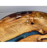 Dernier design personnalisé, bol à fruits classique en résine écologique, saladier créatif, bols décoratifs pour fêtes, ensemble de plats artisanaux