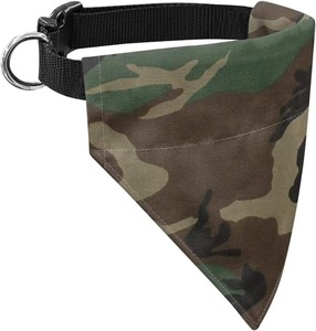 Bandana de algodón y lino para perros, babero triangular clásico con hebilla de liberación para perros a la moda - Product Image 4