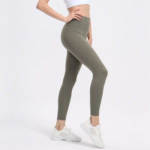 Leggings de yoga pour femmes respirants de haute qualité, tricotés, taille haute, pantalons de sport - Product Image 2