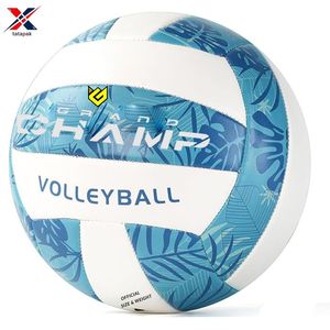 Logo personnalisé taille 5 léger écologique volley-ball équipement de sport de la plus haute qualité conception différente imprimé cuir PU - Product Image 5