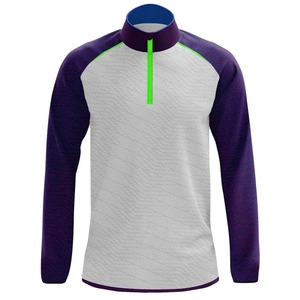 แจ็กเก็ต GAA ปรับแต่งได้พร้อมพิมพ์โลโก้ได้ตามต้องการ100% เสื้อแจ็กเก็ต GAA แบบมีซิปครึ่งตัว - Product Image 1