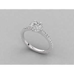 Anillo de Diamante Brillante Solitario en Oro de 18K, Joyería Elegante y Lujosa - Product Image 1