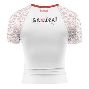 Top Sales Rash Guard Sportswear Custom Bjj Printed Rash Guard Solid Color Mma Men Rashguard Wholesale Price - Product Image 5