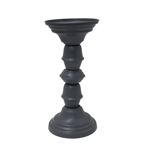 Iron Candle Pillar Holder <b>Grey</b> Color Candle Jar Pillar Holder for Christmas & <b>Table</b> Top Decoration Handmade - Product Image 1