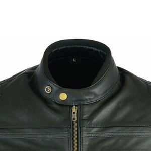 2024 personnalisé de haute qualité à manches longues veste en cuir noir respirant course Motocross vêtements de sport OEM taille XL pour moto Auto - Product Image 5