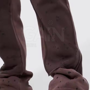 Nouvel Arrivage Survêtements d'hiver pour hommes à capuche, couleur unie, respirants, effet vieilli, taille élastique, vente en gros, faible MOQ - Product Image 6