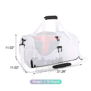 Sac de sport de grande capacité personnalisé de haute qualité, imperméable, fabriqué au Pakistan, Takeshi Fight Gear, polyester, 50-70L, utilisation en extérieur - Product Image 2
