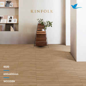 Fabricante indio Exportador Fabricante líder Altamente duradero 600x600mm 600x1200mm Azulejos de porcelana con acabado texturizado de madera - Product Image 6