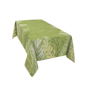 Nappes brodées de fête de mariage de conception personnalisée en pur coton 100% avec logo personnalisé - Product Image 1