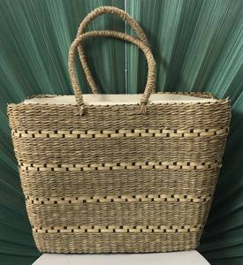 Eco-Friendly Water Hyacinth <b>Storage</b> Bag - Product Image 2